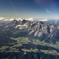 Flugwegposition um 14:08:20: Aufgenommen in der Nähe von Irdning, 8952, Österreich in 2928 Meter